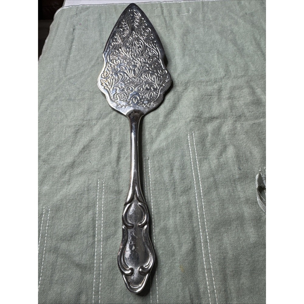 GO125 By Godinger  Silver Plated Solid Pastry Server 11.25"